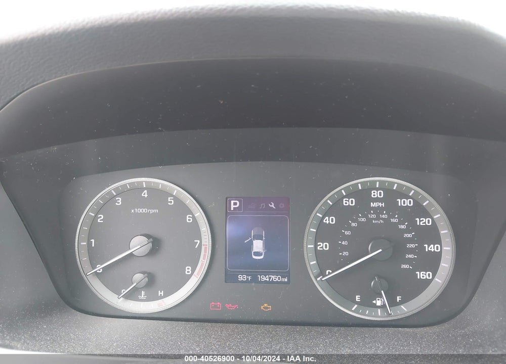 2016 HYUNDAI SONATA SE VIN: 5NPE24AF6GH395471