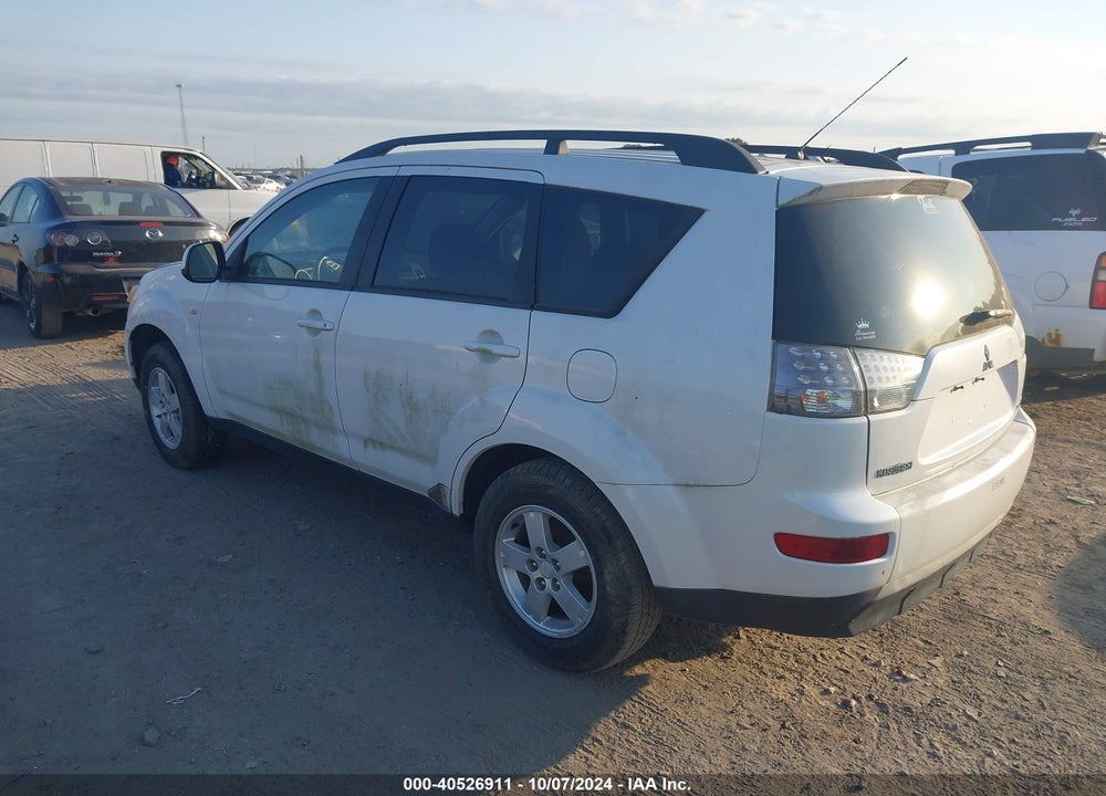 2008 MITSUBISHI OUTLANDER ES VIN: JA4LS21W38Z009850