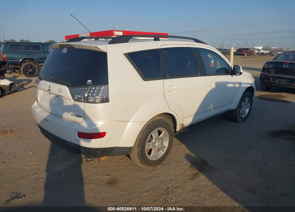 2008 MITSUBISHI OUTLANDER ES VIN: JA4LS21W38Z009850