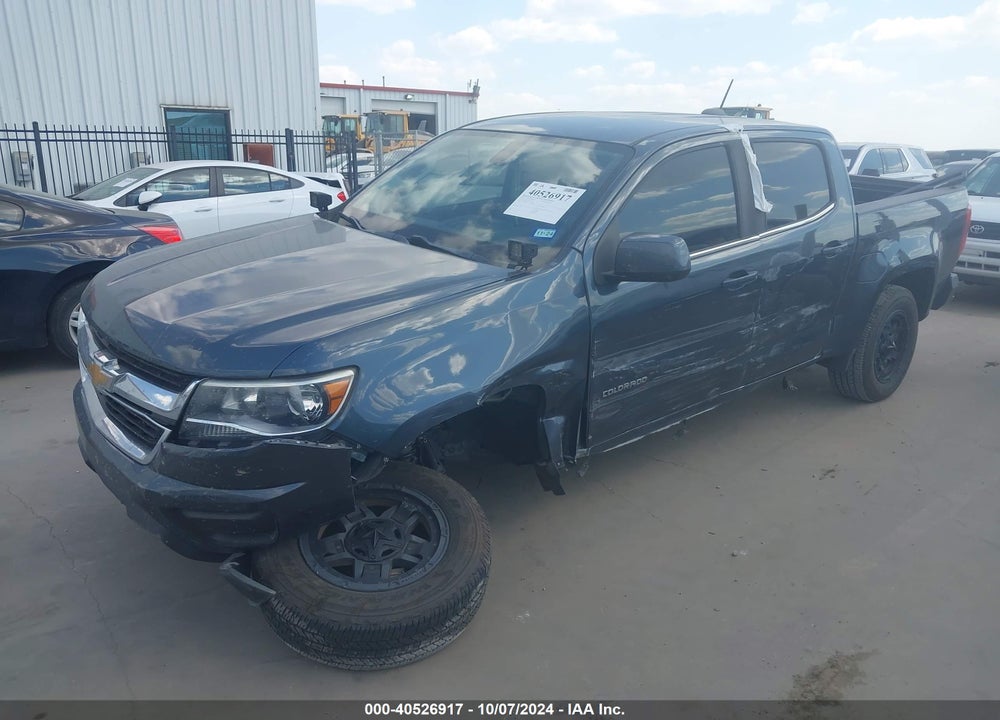 2019 CHEVROLET COLORADO LT VIN: 1GCGSCENXK1247814