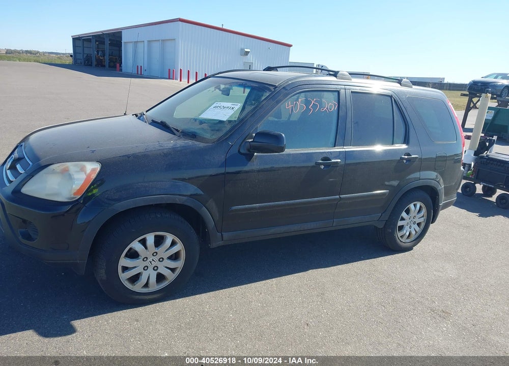 2006 HONDA CR-V SE VIN: SHSRD78996U443693