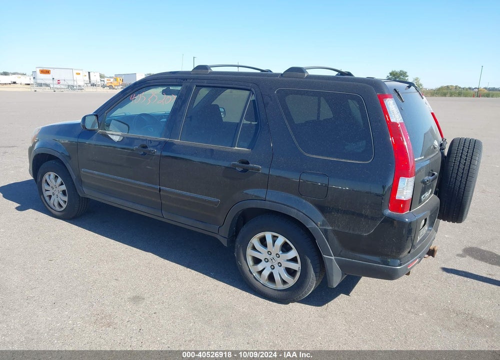 2006 HONDA CR-V SE VIN: SHSRD78996U443693