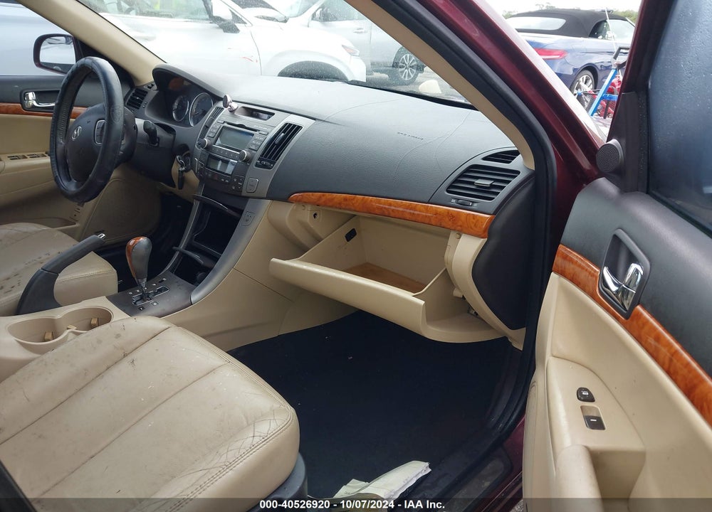 2010 HYUNDAI SONATA LIMITED V6 VIN: 5NPEU4AF0AH631050