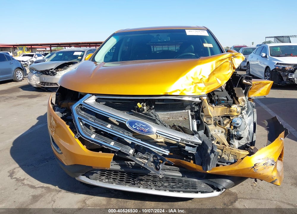 2016 FORD EDGE SEL VIN: 2FMPK4J89GBB31338