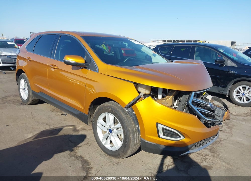 2016 FORD EDGE SEL VIN: 2FMPK4J89GBB31338