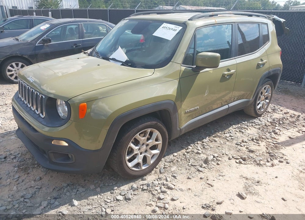 2015 JEEP RENEGADE LATITUDE VIN: ZACCJABT5FPB93112