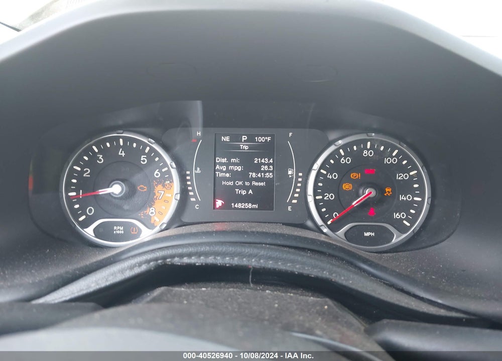 2015 JEEP RENEGADE LATITUDE VIN: ZACCJABT5FPB93112