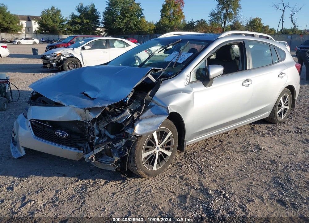 2019 SUBARU IMPREZA 2.0I PREMIUM VIN: 4S3GTAD66K3757948