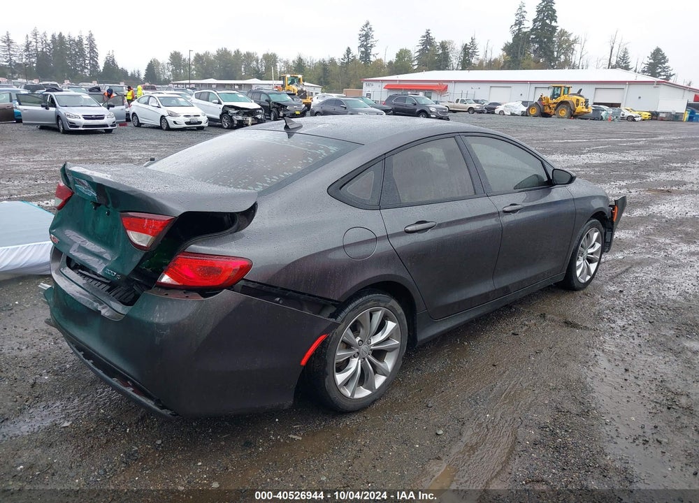 2015 CHRYSLER 200 S VIN: 1C3CCCBB2FN709744