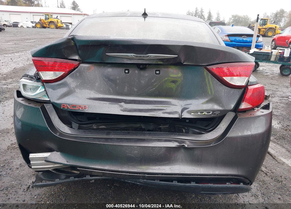 2015 CHRYSLER 200 S VIN: 1C3CCCBB2FN709744