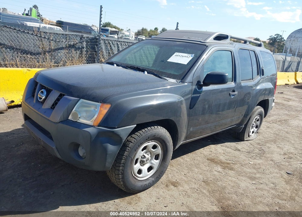 2007 NISSAN XTERRA X VIN: 5N1AN08U37C520517