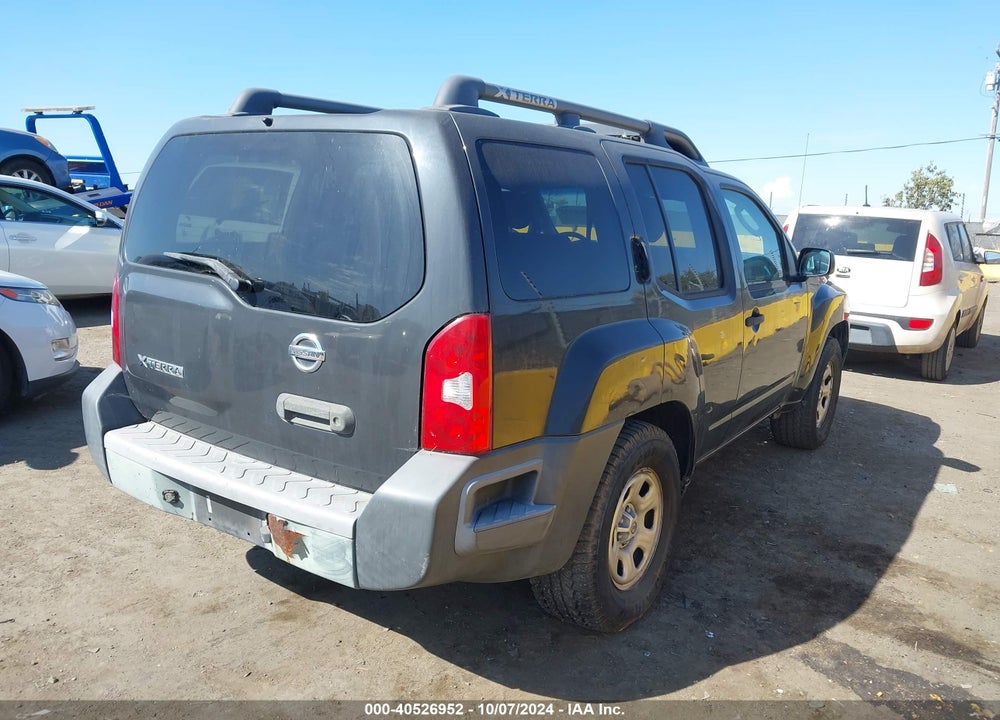 2007 NISSAN XTERRA X VIN: 5N1AN08U37C520517
