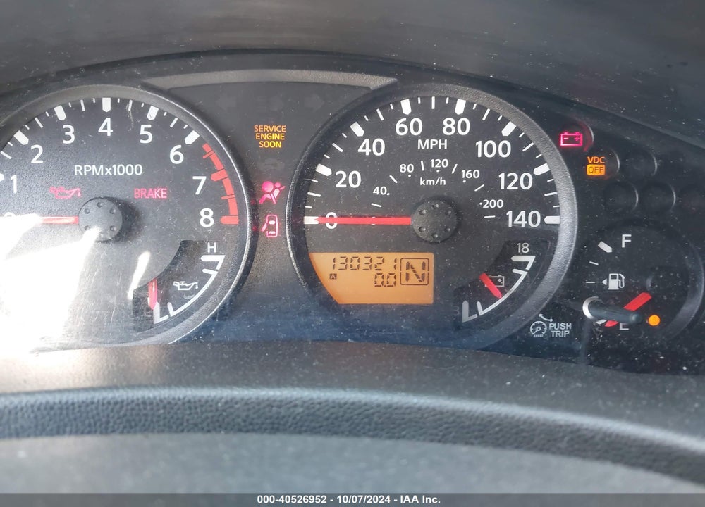 2007 NISSAN XTERRA X VIN: 5N1AN08U37C520517