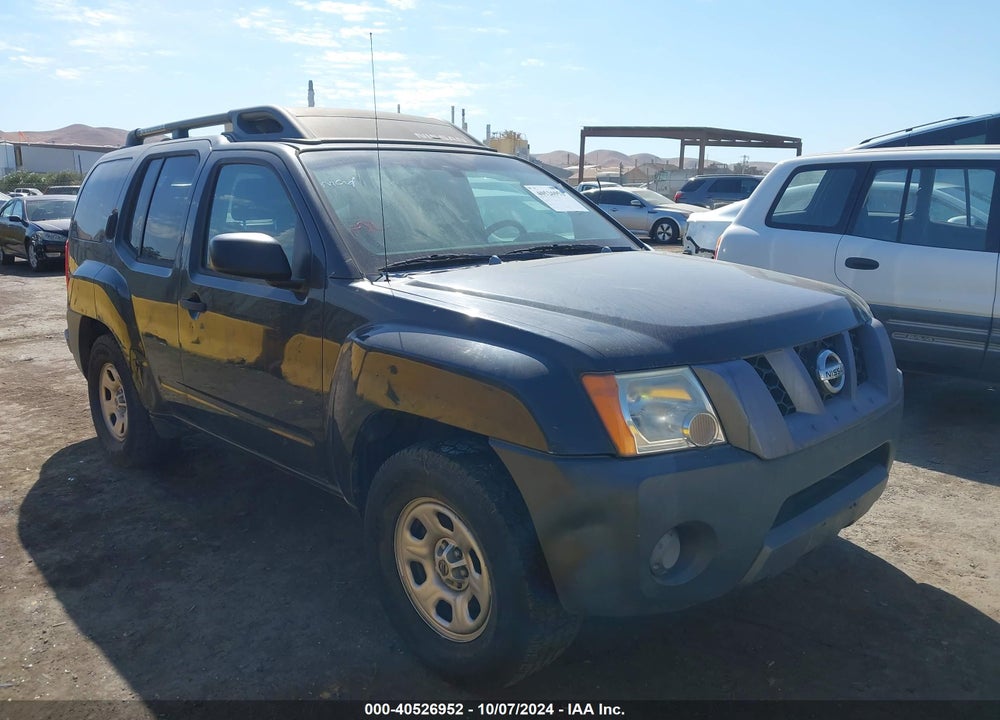 2007 NISSAN XTERRA X VIN: 5N1AN08U37C520517