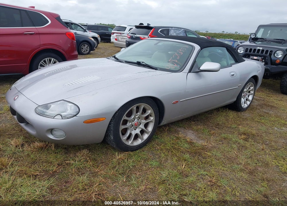 2001 JAGUAR XKR VIN: SAJDA42B91PA14299