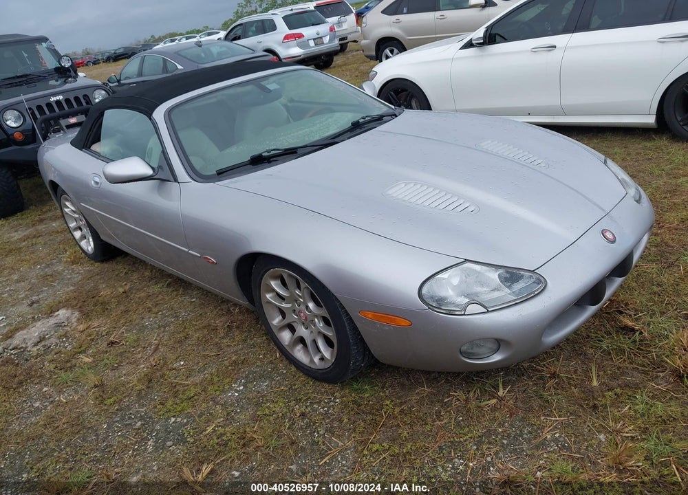 2001 JAGUAR XKR VIN: SAJDA42B91PA14299