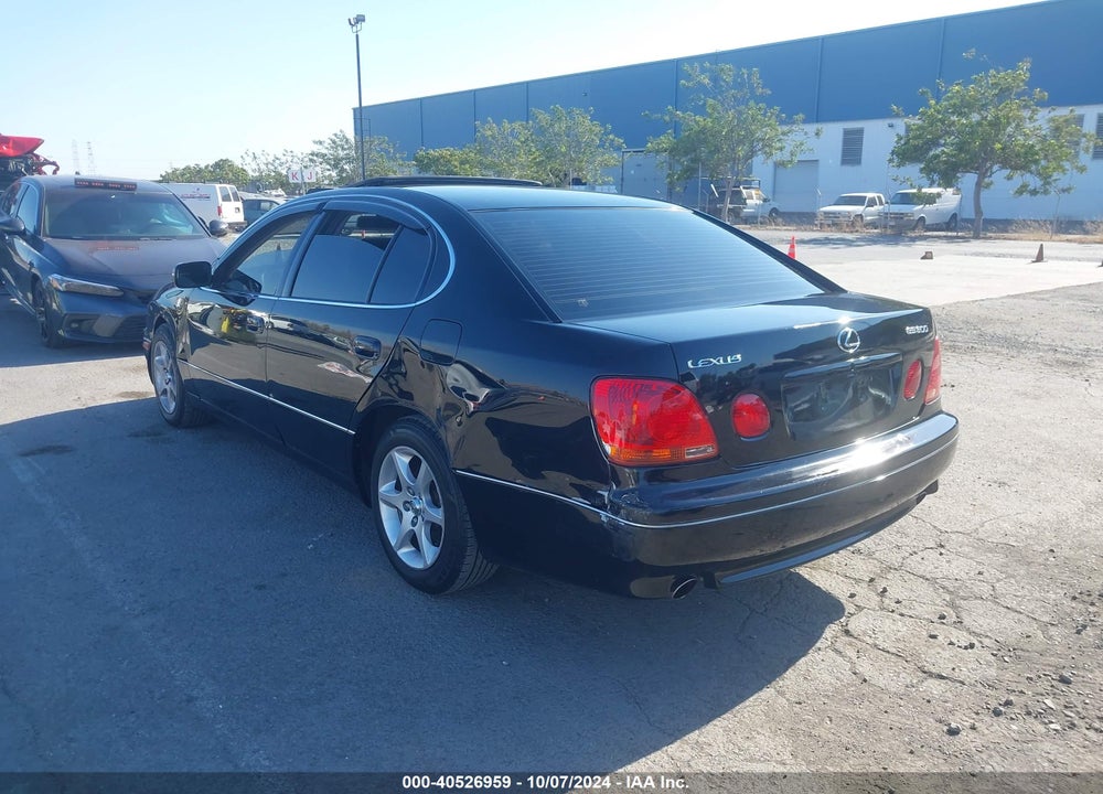 2001 LEXUS GS 300 VIN: JT8BD69S510130344
