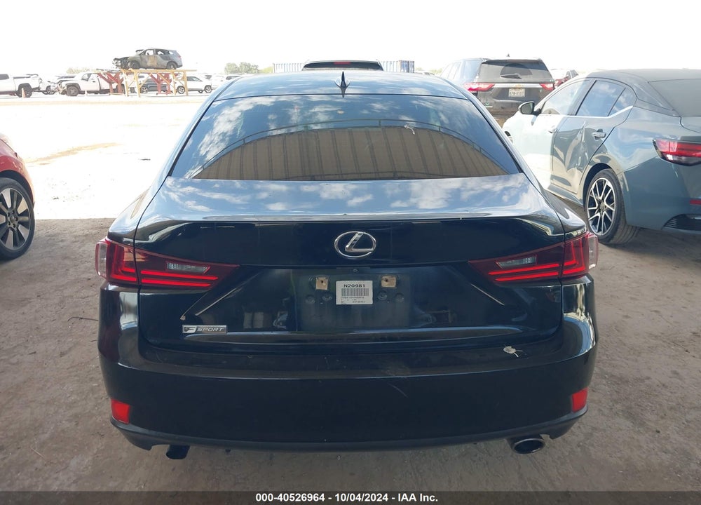 2016 LEXUS IS 200T VIN: JTHBA1D25G5028735