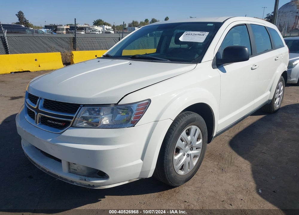 2014 DODGE JOURNEY AMERICAN VALUE PKG VIN: 3C4PDCAB4ET150448