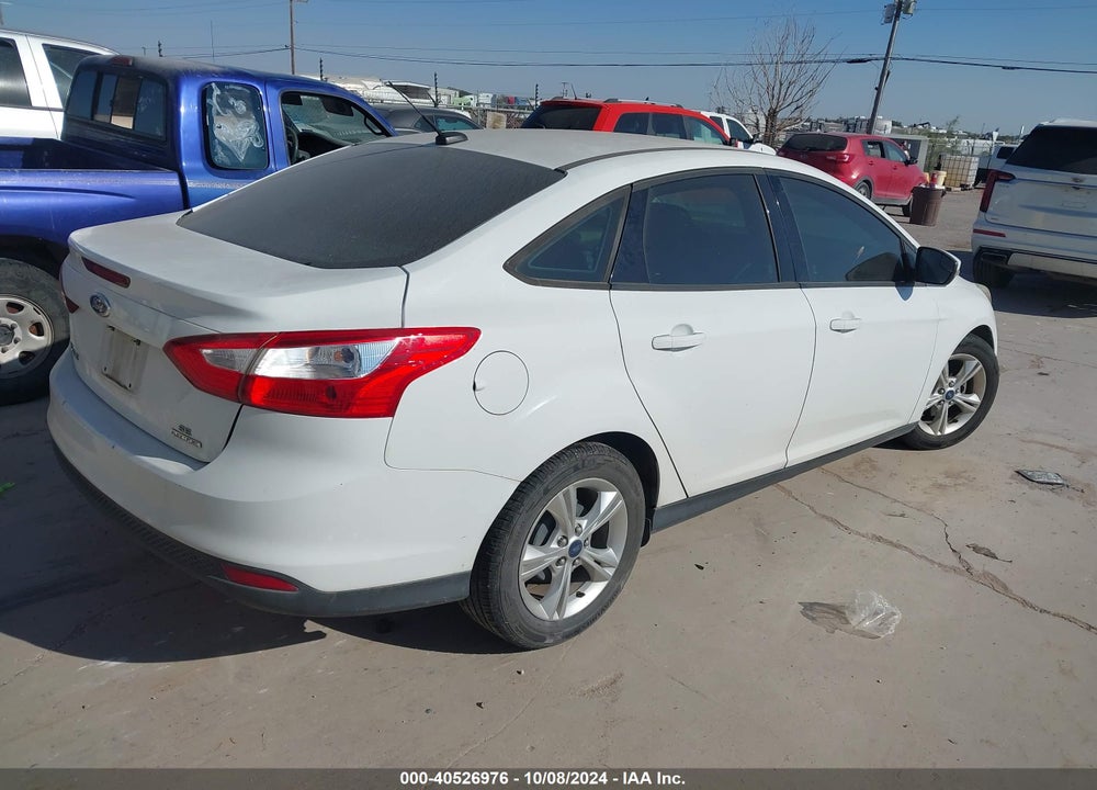 2013 FORD FOCUS SE VIN: 1FADP3F27DL296121