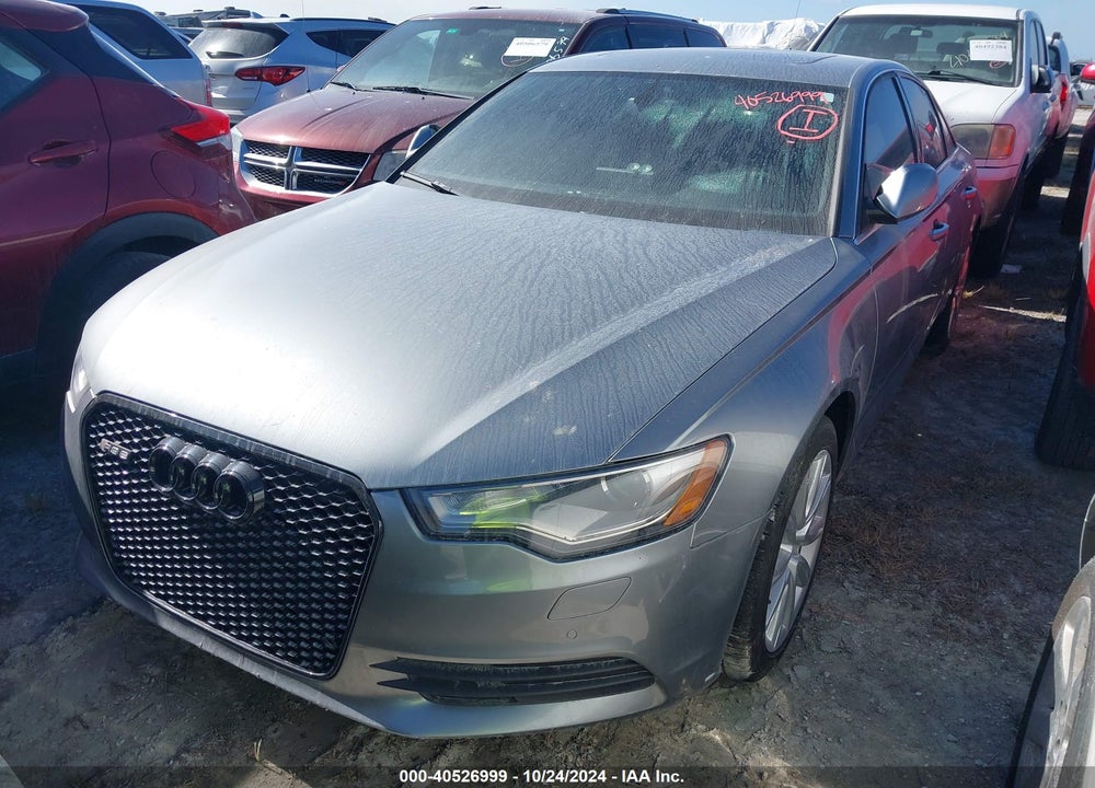 2013 AUDI A6 2.0T PREMIUM VIN: WAUDFAFC6DN014966