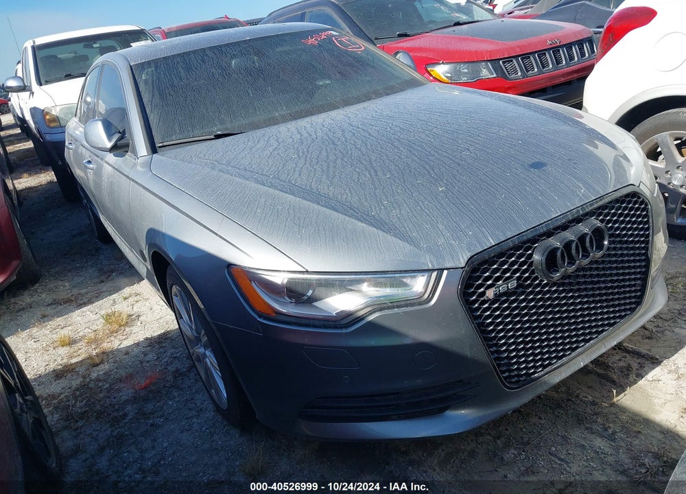 2013 AUDI A6 2.0T PREMIUM VIN: WAUDFAFC6DN014966