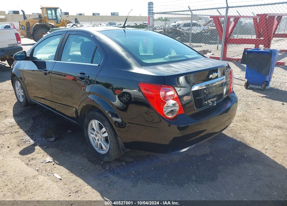 2012 CHEVROLET SONIC 1LT VIN: 1G1JD5SB0C4158655