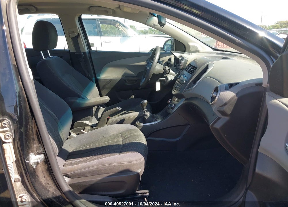 2012 CHEVROLET SONIC 1LT VIN: 1G1JD5SB0C4158655