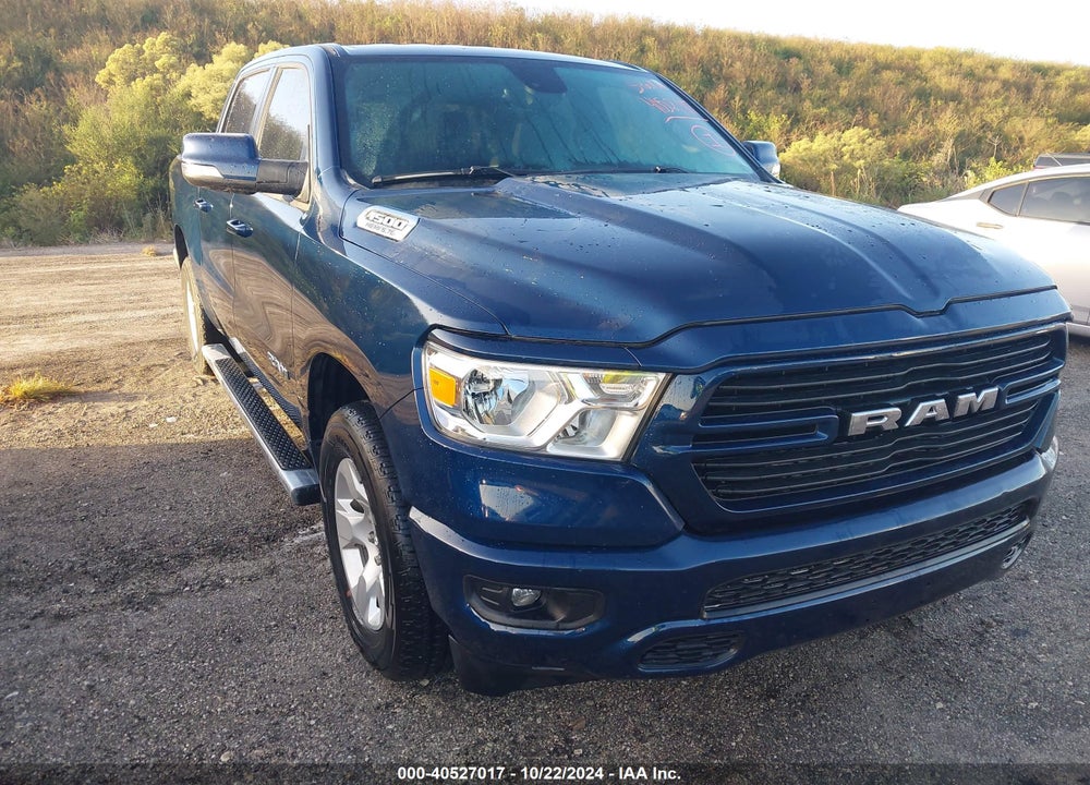 2021 RAM 1500 BIG HORN 4X2 5'7 BOX VIN: 1C6RREFT4MN794609