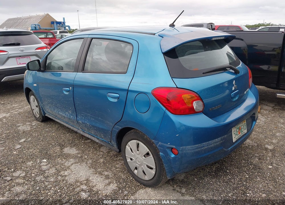 2015 MITSUBISHI MIRAGE DE VIN: ML32A3HJ6FH058759