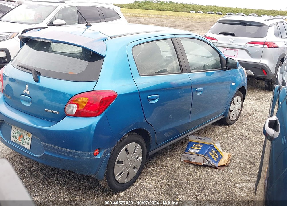2015 MITSUBISHI MIRAGE DE VIN: ML32A3HJ6FH058759