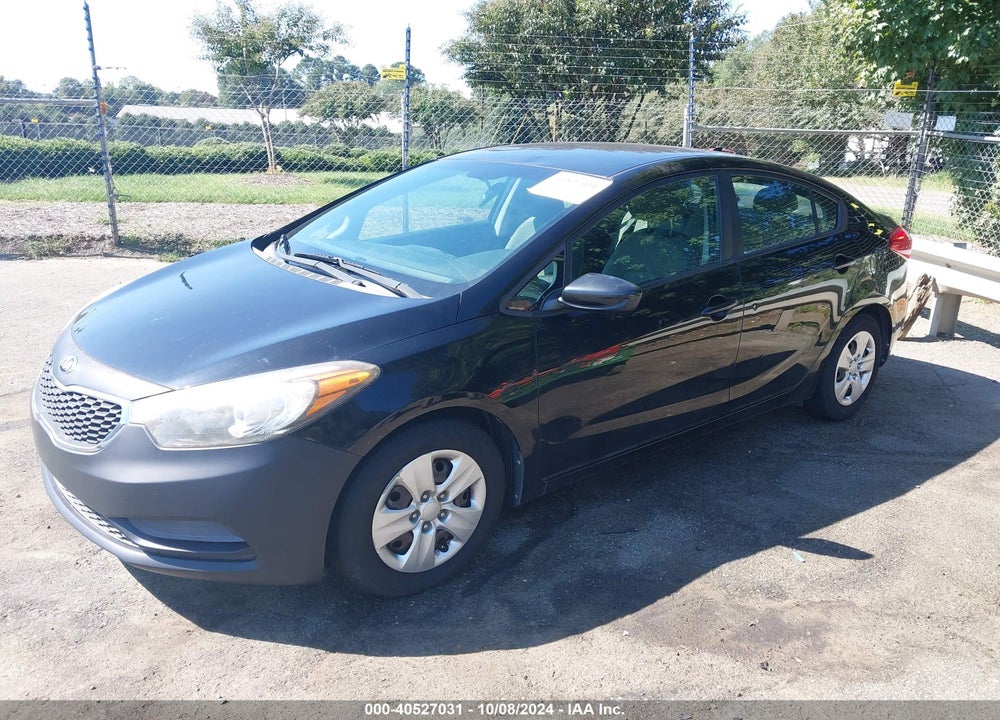 2015 KIA FORTE LX VIN: KNAFK4A65F5375034