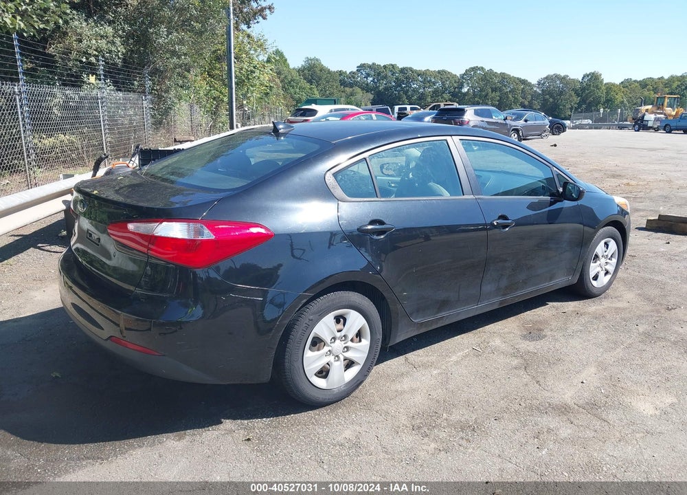 2015 KIA FORTE LX VIN: KNAFK4A65F5375034