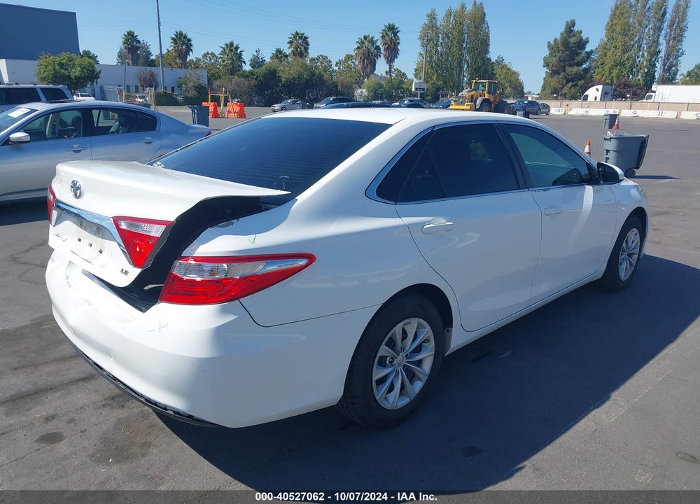 2016 TOYOTA CAMRY LE VIN: 4T4BF1FKXGR533080