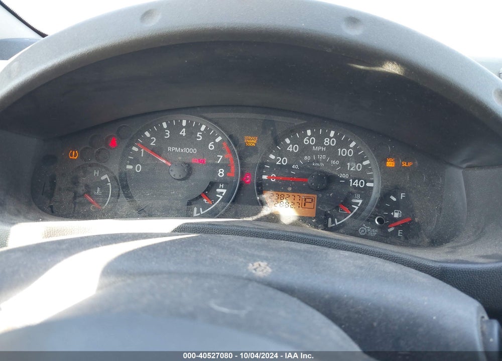 2006 NISSAN XTERRA X VIN: 5N1AN08U86C511987