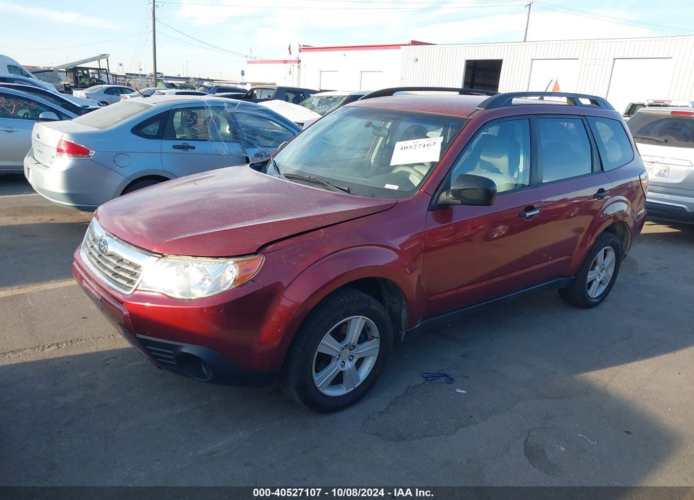 2010 SUBARU FORESTER 2.5X VIN: JF2SH6BC2AH795049