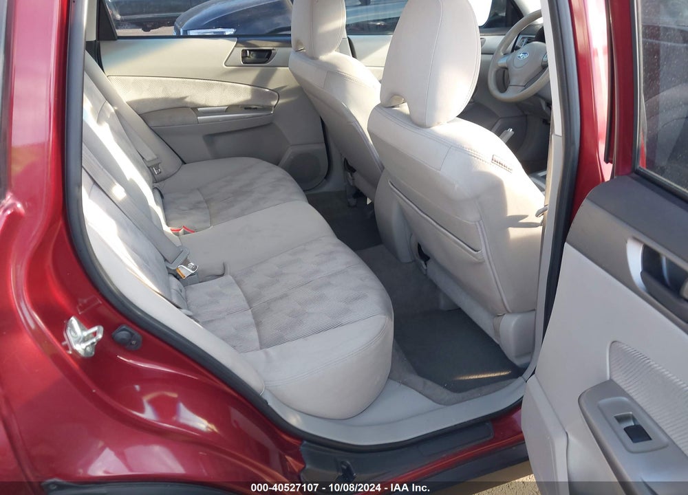 2010 SUBARU FORESTER 2.5X VIN: JF2SH6BC2AH795049