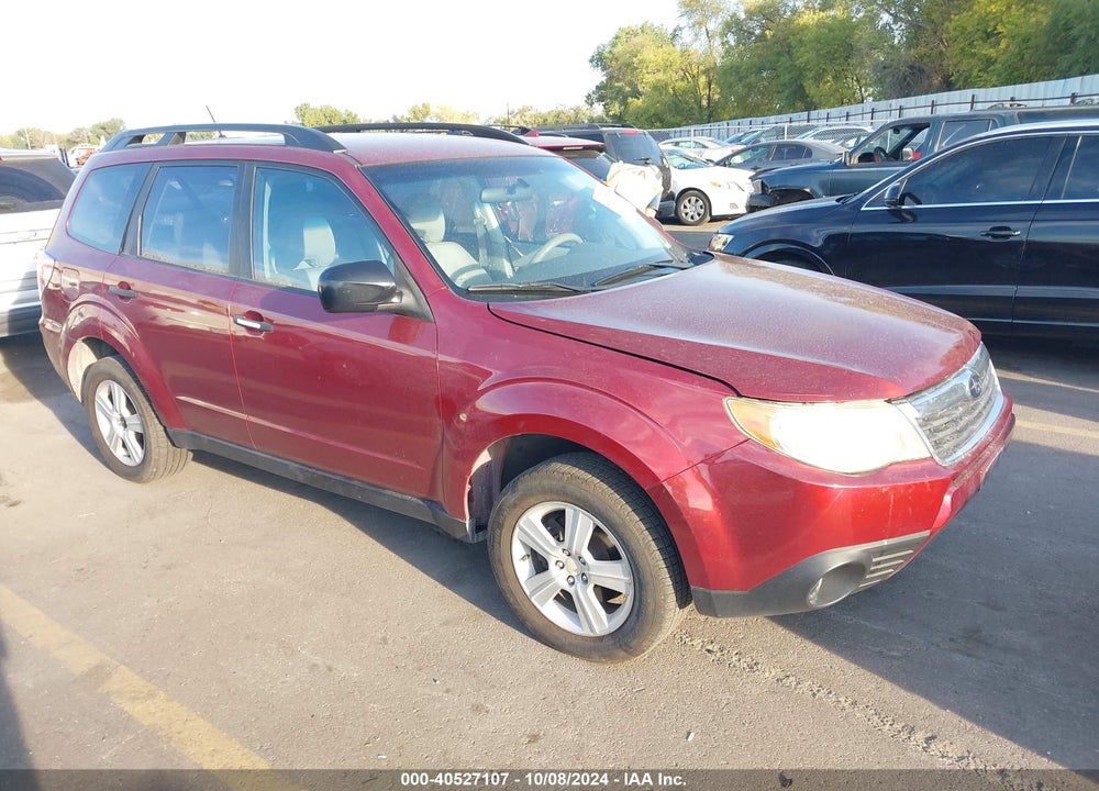 2010 SUBARU FORESTER 2.5X VIN: JF2SH6BC2AH795049