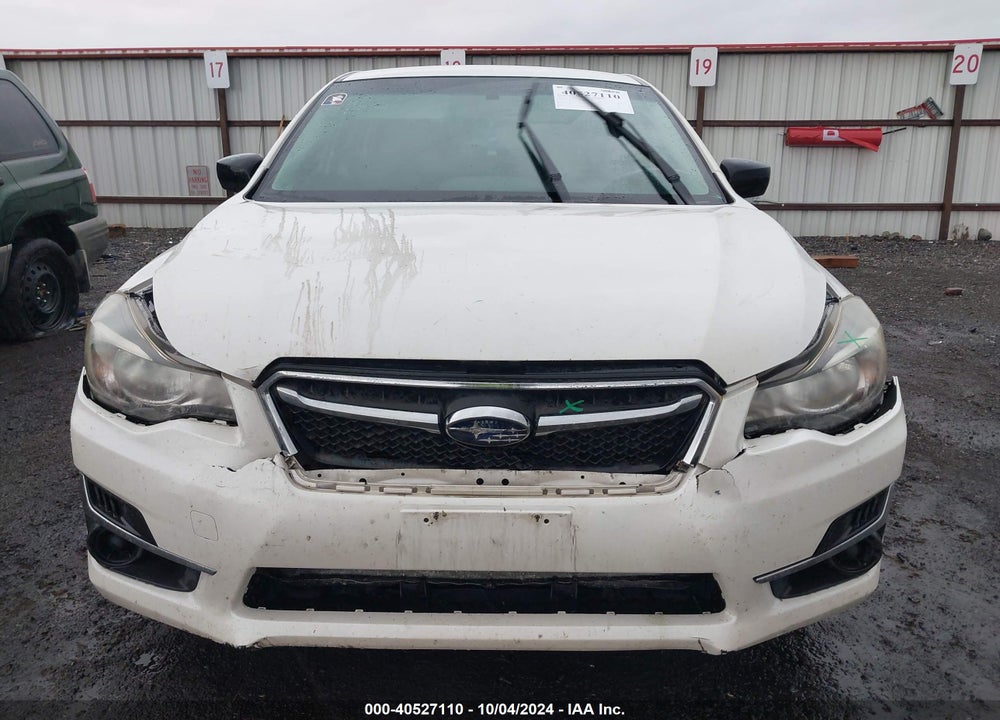 2015 SUBARU IMPREZA 2.0I VIN: JF1GPAA6XF8236027