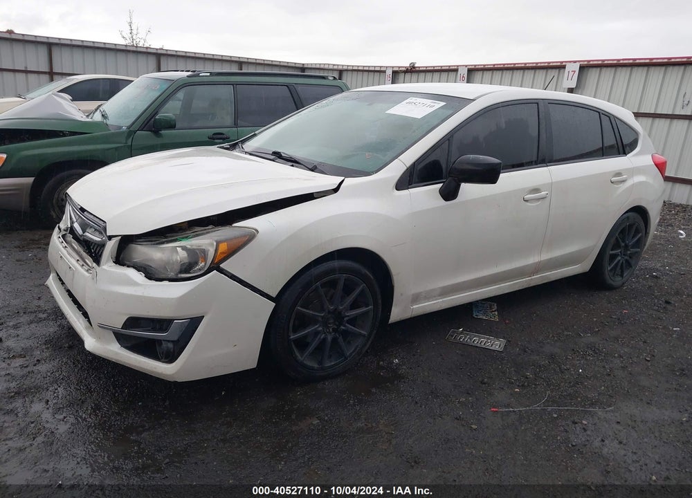 2015 SUBARU IMPREZA 2.0I VIN: JF1GPAA6XF8236027