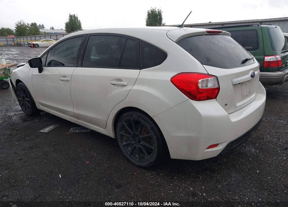 2015 SUBARU IMPREZA 2.0I VIN: JF1GPAA6XF8236027