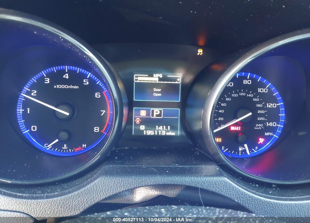 2016 SUBARU OUTBACK 2.5I PREMIUM VIN: 4S4BSACC2G3296805