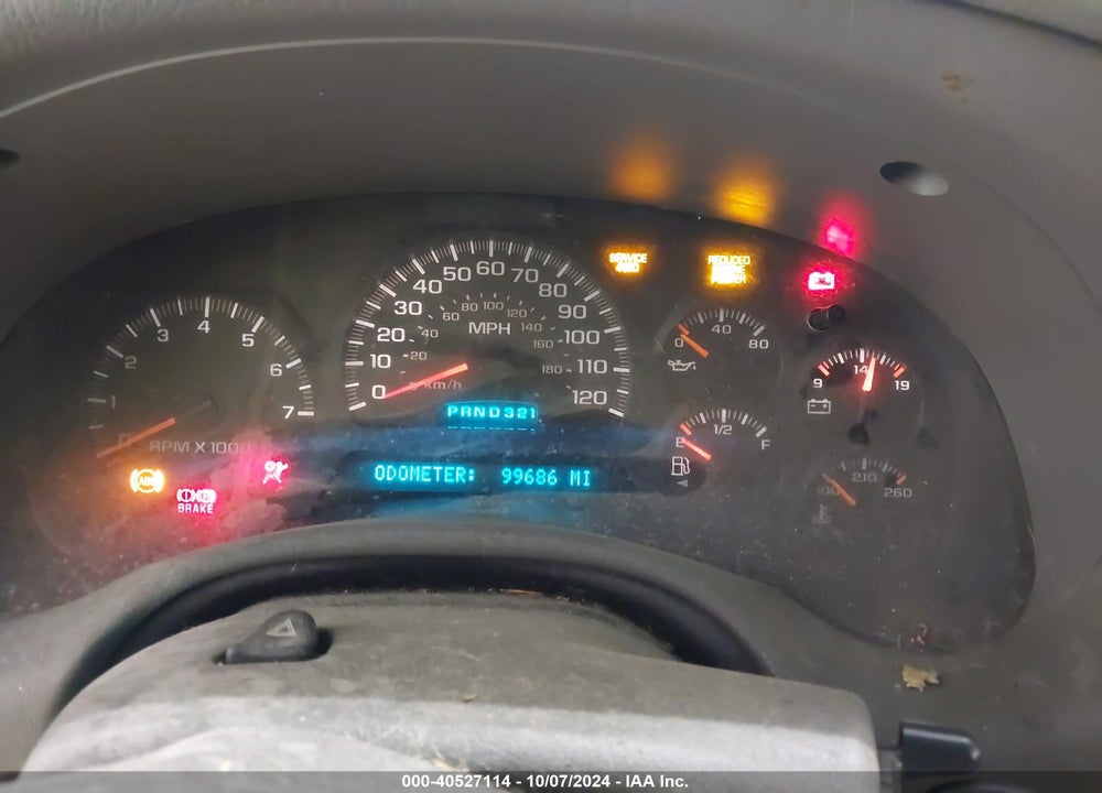 2004 CHEVROLET TRAILBLAZER LS VIN: 1GNDT13S942345640