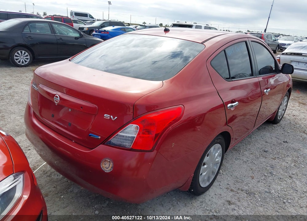 2012 NISSAN VERSA 1.6 SV VIN: 3N1CN7AP1CL931832