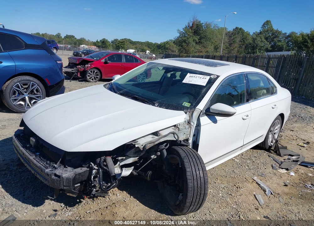 2016 VOLKSWAGEN PASSAT 1.8T SEL PREMIUM VIN: 1VWCT7A37GC064323