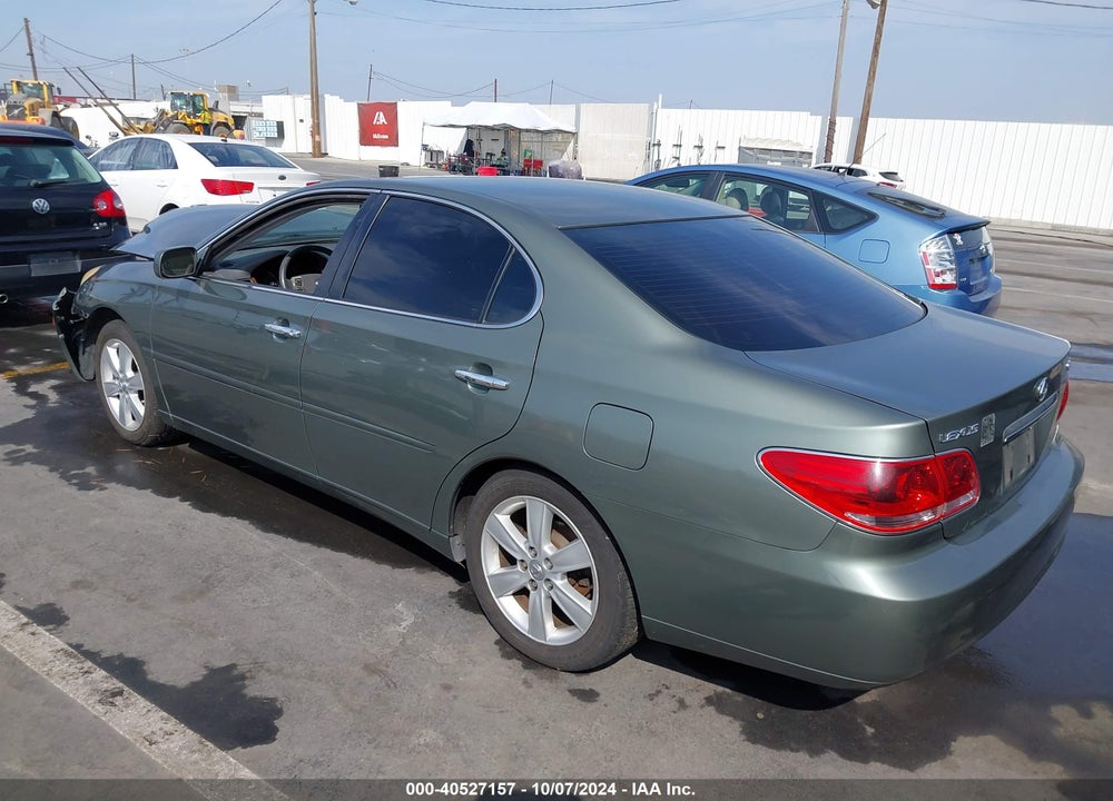 2005 LEXUS ES 330 VIN: JTHBA30G555066959
