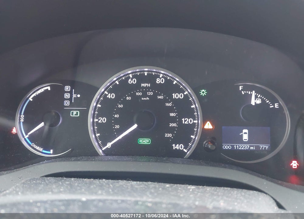 2012 LEXUS CT 200H PREMIUM VIN: JTHKD5BH0C2088956