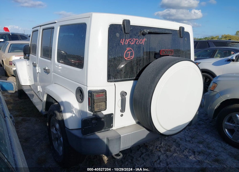 2015 ANGLER JEEP WR UNLIMITED SAHARA VIN: 1C4BJWEG4FL672018