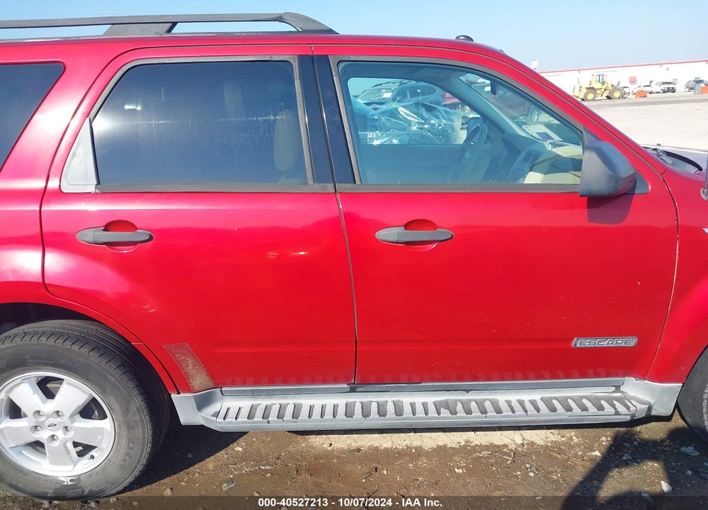 2008 FORD ESCAPE XLT VIN: 1FMCU031X8KA43729