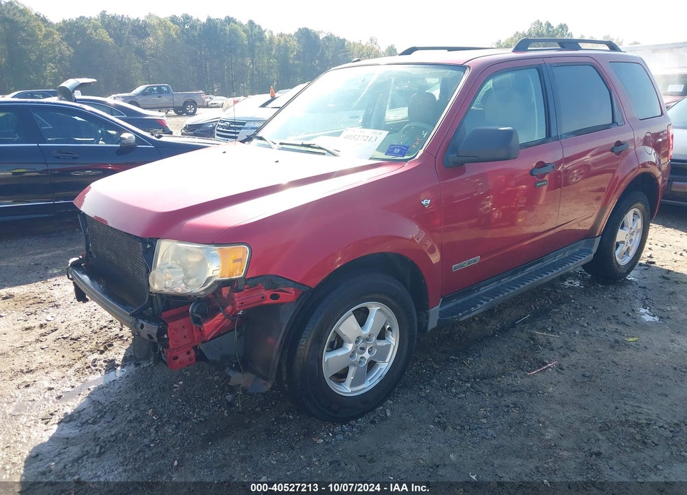2008 FORD ESCAPE XLT VIN: 1FMCU031X8KA43729